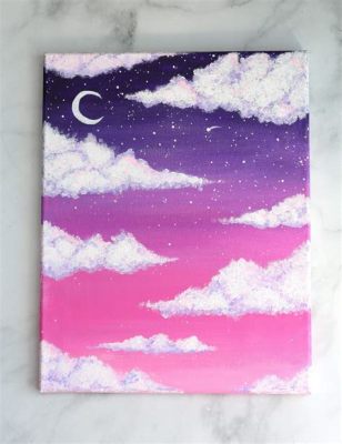 How to Acrylic Paint on Canvas: When the Sky Decides to Wear Polka Dots