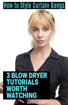 How to Dry Curtain Bangs: A Symphony of Style and Chaos